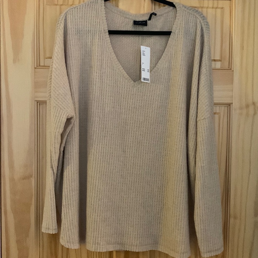 Urban outfitters waffle knit long sleeve shirt.